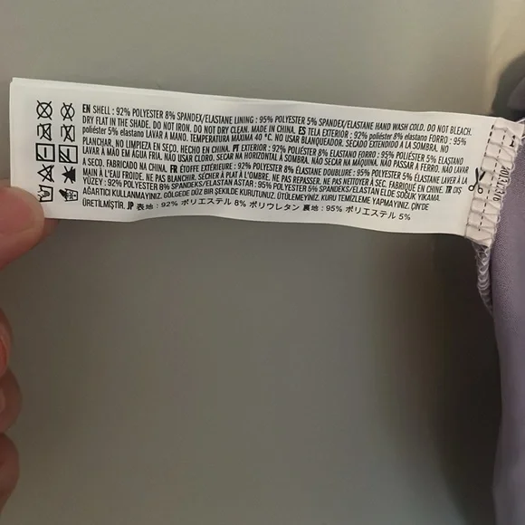 Forever 21 Lilac Dress with Black Ribbon Detail - Picture 7 of 7